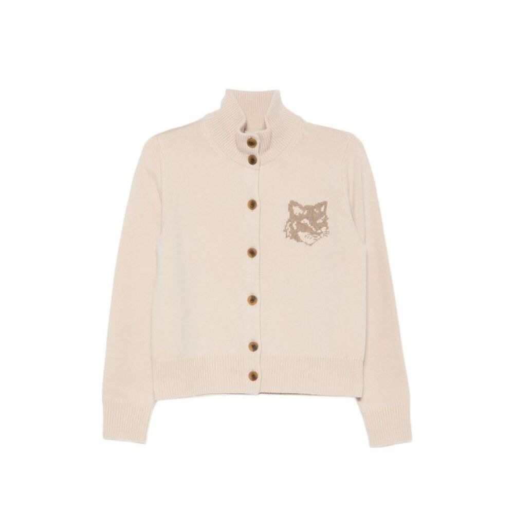 Maison Kitsuné Neutrals Knitwear - Cardigans Women